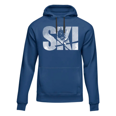 Ski Adult Fleece Hooded Sweatshirt